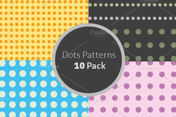10 Dots Patterns (Ai Eps)