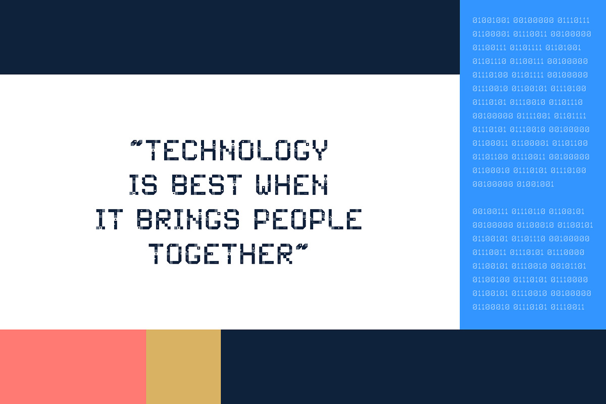 Gepix - Geometric Pixel Color Font, a Font by Lunarts Studio (Photo 2 of 10)