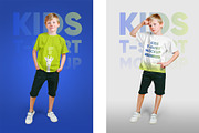 Mixed Kids T Shirt Mockups Vol3, a Shirt Mockup by Hi, Mock-Up! (Thumbnail 9 of 15)