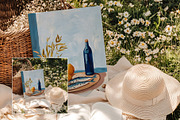 Boho Art Print Mockup AR-PI-001, a Books & Magazine Mockup by Callistemon Creative (Thumbnail 8 of 8)