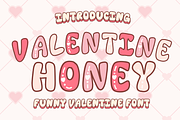 Valentine Honey is a duo font, a Handwritten Font by Brown Cupple (Thumbnail 1 of 6)