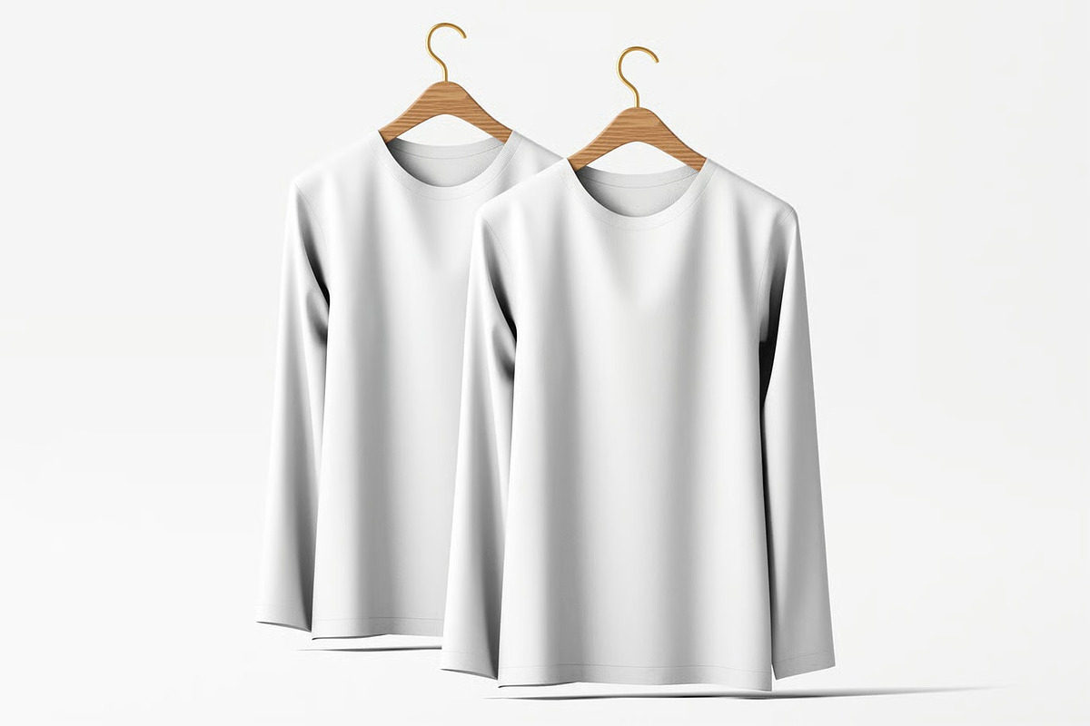 Long Sleeve Shirt Mockup, a Shirt Mockup by zpackcreative (Photo 3 of 5)