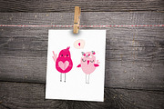 LOVE BIRD Valentine collection, a Decorative Illustration by MooBeer (Thumbnail 2 of 8)