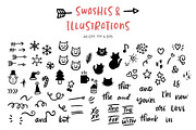 Jealous Kitty - Happy Christmas Font, a Font by Paperly Studio (Thumbnail 10 of 11)