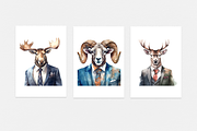Animals in Suits Collection, an Animal Illustration by artsy-fartsy (Thumbnail 11 of 14)
