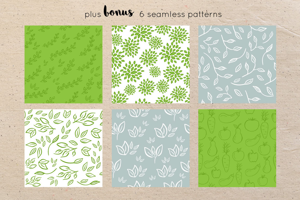 Organic and eco-friendly labels, an Object Graphic by UTM Studio (Photo 4 of 13)