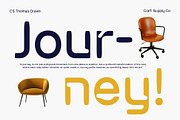 CS Thomas Drawn, a Sans Serif Font by Craft Supply Co. (Thumbnail 6 of 8)