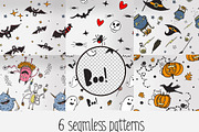 Halloween monsters clipart, a Graphic by ArtSpotVeronika (Thumbnail 6 of 10)