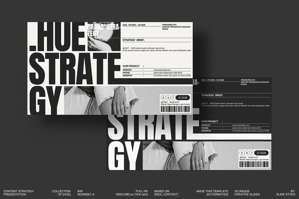 HUE | Strategy Presentation Canva, a Presentation Template by SlideStock (Photo 10 of 10)
