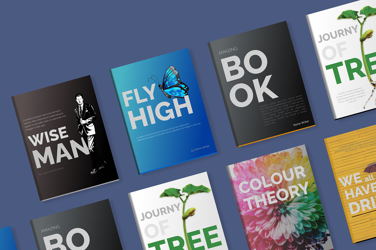 Gorgeous Book cover photo figma file