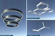 Sci-Fi Lamps Set 1, a Furniture 3D Model by 3DCaster (Thumbnail 2 of 6)