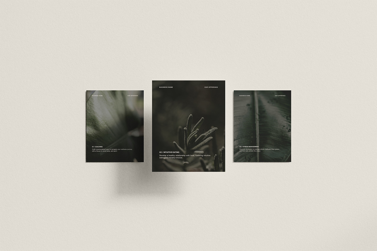 170 Wellness Canva Templates, a Social Media Template by Sikoya Design (Photo 8 of 10)