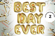 Foil Balloon Pack 1, a Decorative Illustration by LT-STUDIO (Thumbnail 2 of 6)