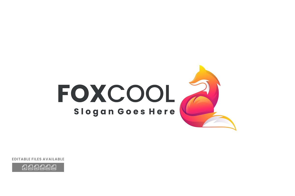 Fox Cool Gradient Colorful Logo, a Branding & Logo Template by ivan_artnivora