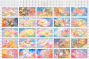 Whimsical Botanical Bliss Background, a Background Graphic by Anzhelika (Thumbnail 4 of 12)
