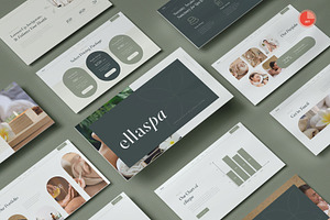 Spa & Wellness PowerPoint, a Presentation Template by Pixslides