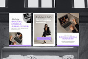 Modern Pinterest Templates for Canva, a Social Media Template by Blush Created (Thumbnail 2 of 8)