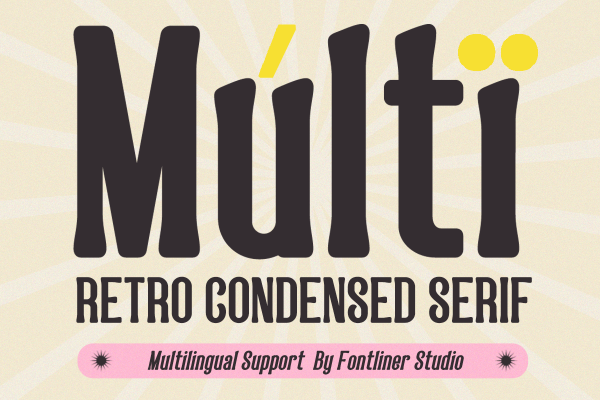 Nostalgic Condensed - Retro Serif, a Serif Font by Font Liner (Photo 10 of 21)