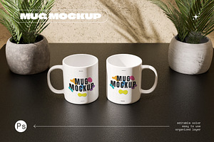 Mugs Mockup