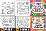 Self Love Affirmation Quotes Colorin, an Object Graphic by protabsorkar11 (Thumbnail 1 of 4)