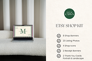 Etsy Shop Kit Branding Templates, a Branding & Logo Template by Branding Babe Co. (Thumbnail 2 of 7)