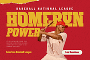 MREYBOLL | Athletic Font, a Font by twinstd (Thumbnail 3 of 16)