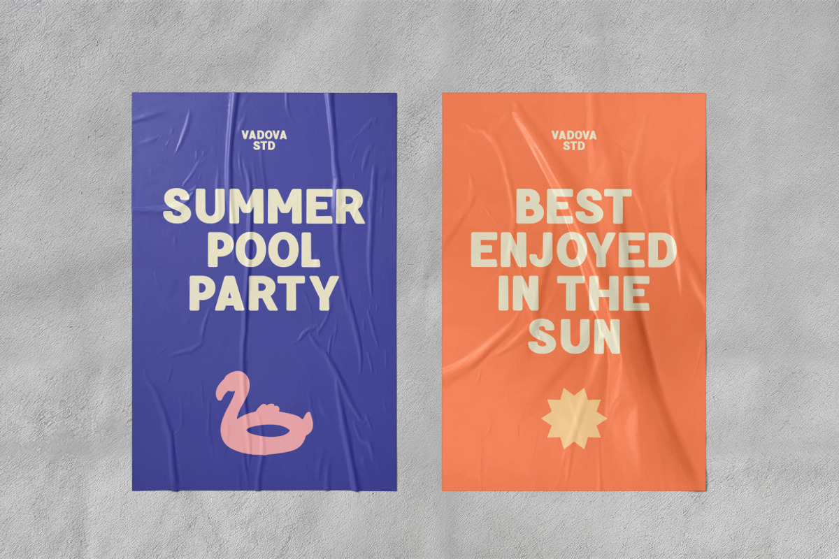 Dolphino Bold Sans Serif Font, a Sans Serif Font by Vadovastd (Photo 6 of 7)