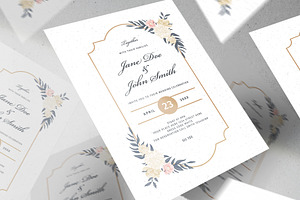 Floral Wedding Invitations