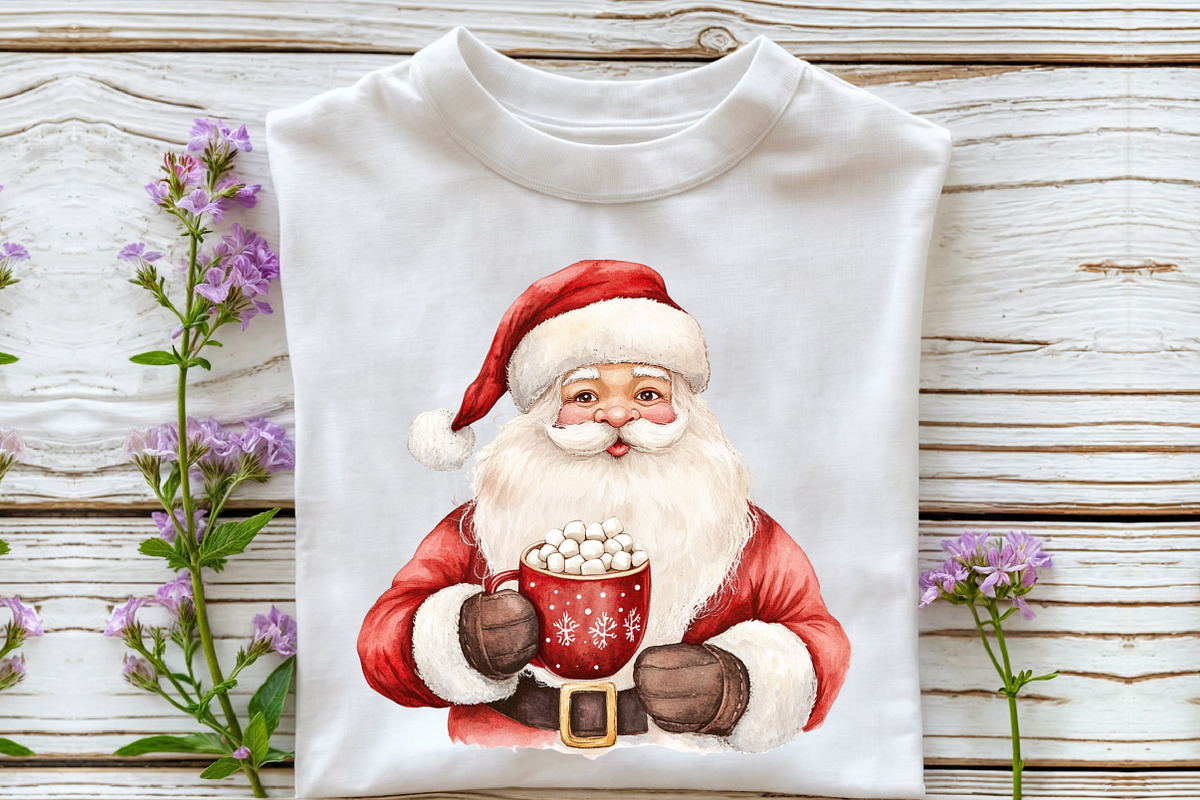 Christmas Santa Claus Clipart, an Illustration by Rose Art (Photo 7 of 7)
