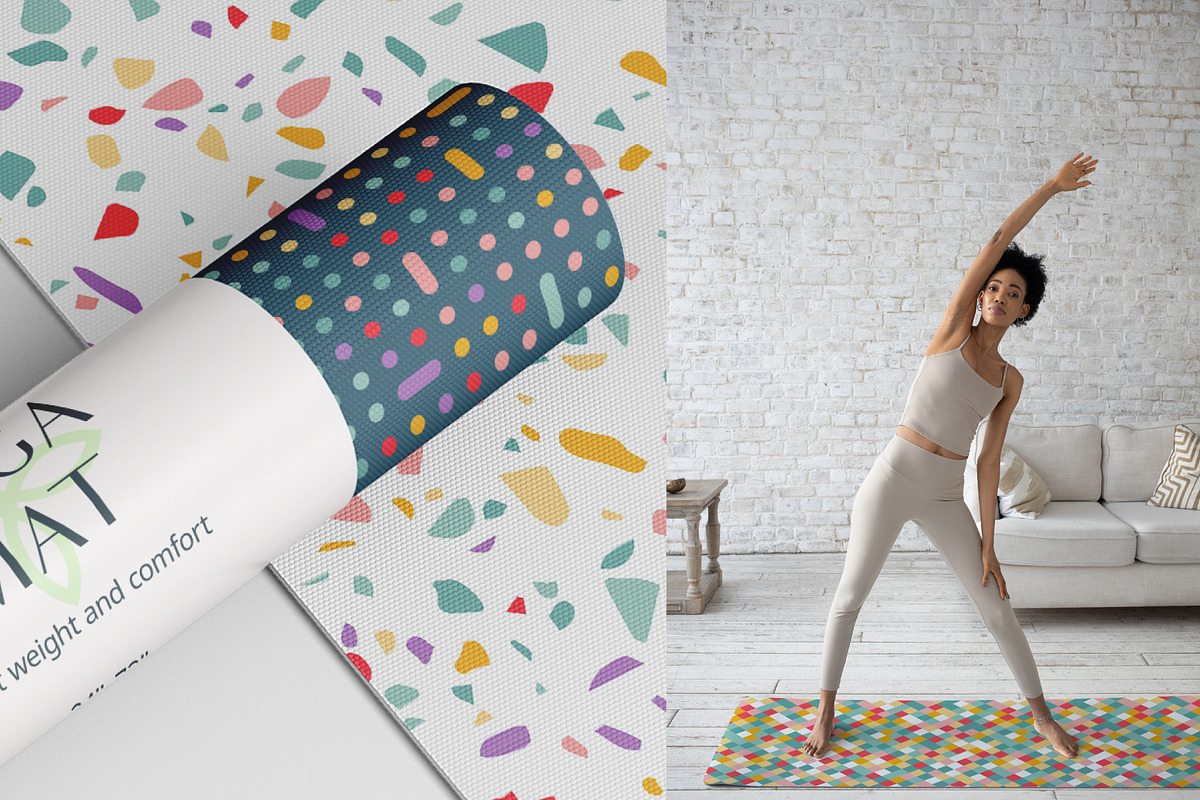 Funky Confetti Patterns, a Pattern Graphic by Briddy (Photo 2 of 13)