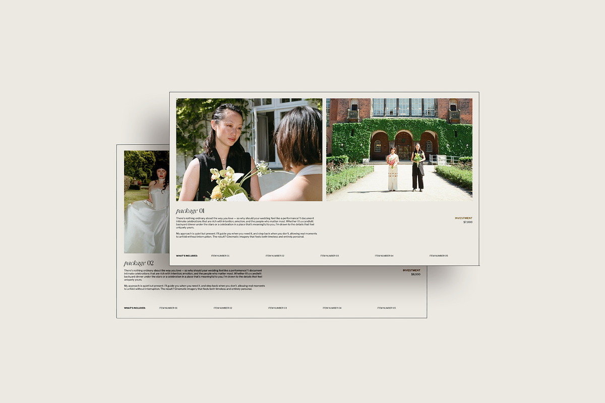 Editorial Canva Pricing Template, a Presentation Template by Seventh Made (Photo 2 of 4)