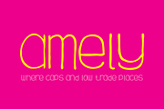 Amely, a Script Font by TypeKatsu (Thumbnail 1 of 3)