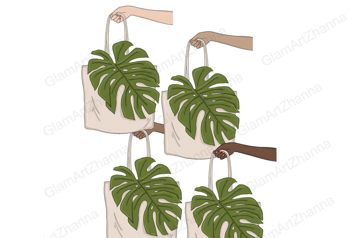 Plant Lover Clipart, an Illustration by GlamArtZhanna (Photo 6 of 6)