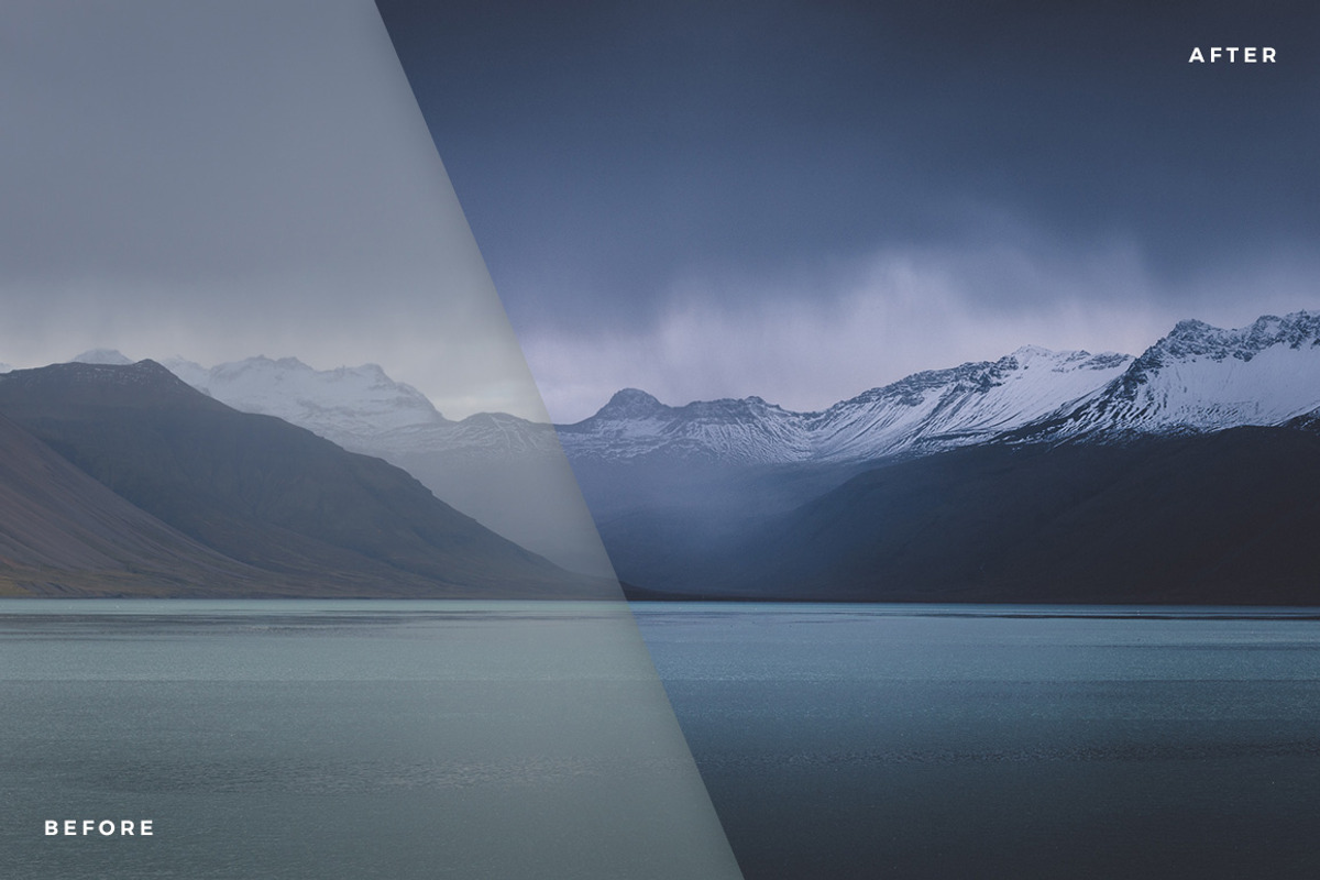 Winter Bundle - 68 Lightroom Presets, an Action Add-On by PhotoMarket (Photo 7 of 39)