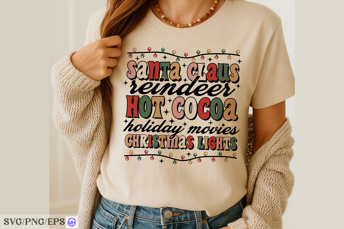 Santa Claus Reindeer Hot Cocoa Holid, a Graphic by mh_arif (Photo 3 of 4)