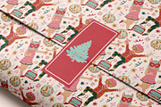 Christmas Party, a Seasonal Illustration by Carpet Tapete Pretzel (Thumbnail 6 of 18)