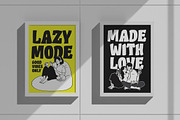 Bros Pops – Chunky Bold Display Font, a Slab Serif Font by Blankids Studio (Thumbnail 8 of 8)