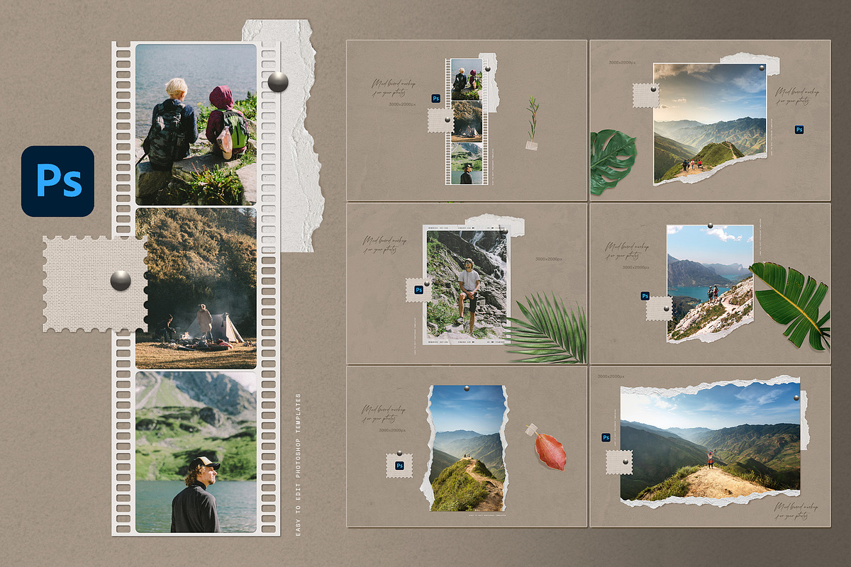 Mood Board Photo Templates, a Design Template by Andrew Skoch Design (Photo 10 of 10)