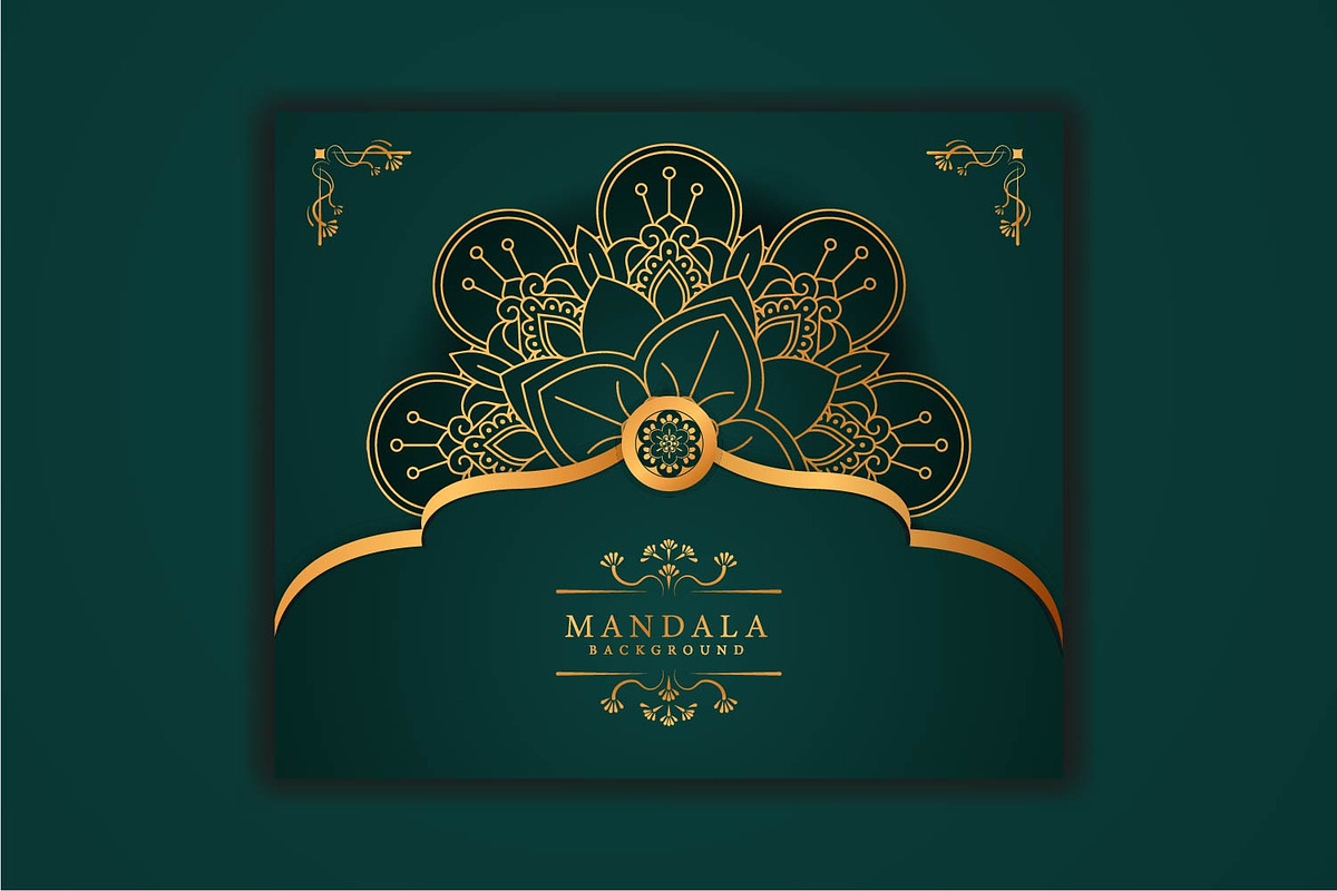 6 Luxury mandala background | SVG, a Decorative Illustration by vectorartificer (Photo 4 of 7)