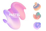 LIQUID. shapes pack, an Illustration by PLSTD. (Thumbnail 2 of 7)