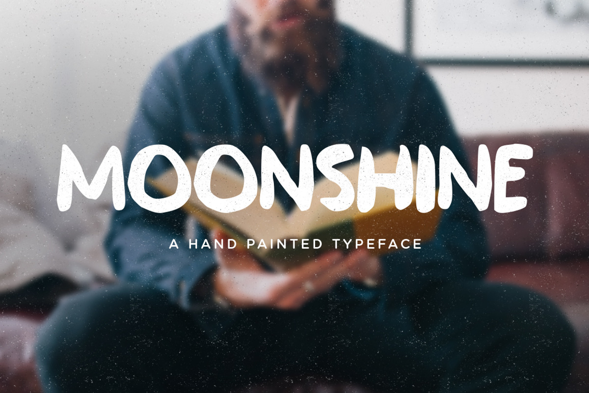 Moonshine, a Sans Serif Font by Woodcrest Design Co. (Photo 1 of 2)
