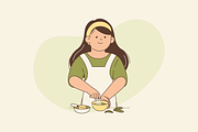 People with Matcha Illustration, an Object Graphic by Jump Studio (Thumbnail 7 of 12)