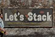 Overush - Distressed Bad Print Sans, a Sans Serif Font by Typia Nesia (Thumbnail 11 of 14)