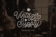 Headley - Vintage Font Duo (30% OFF), a Script Font by Sarid Ezra (Thumbnail 6 of 10)