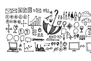 4657 Hand Drawn doodle elements, an Education Illustration by TKDoodle (Thumbnail 21 of 77)