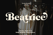 Beatrice - Retro Serif Font