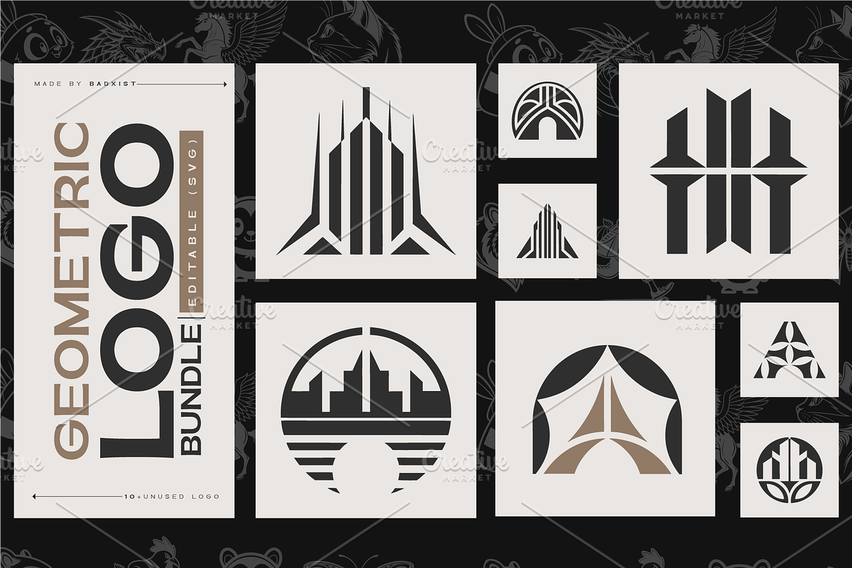 Geometric Logo Bundle Vol. 3