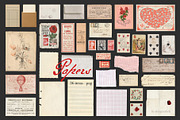 Maison Rouge – Vintage Red Ephemera, an Object Graphic by alenaganzhela (Thumbnail 4 of 9)