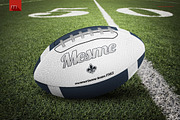 American Football Ball Mock-up, a Product Mockup by Mocca Mockups Store (Thumbnail 3 of 5)
