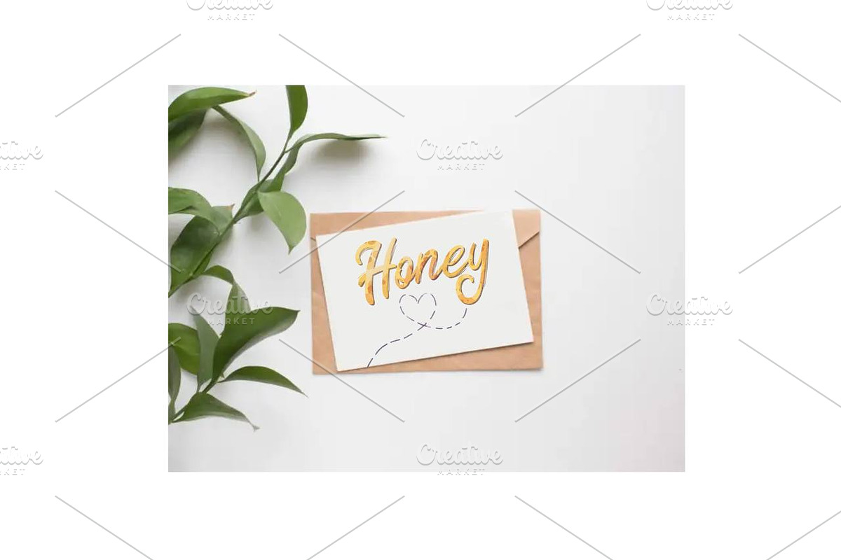 Watercolor Honey Clipart. Bee., a Food Illustration by NKTKNS (Photo 6 of 8)